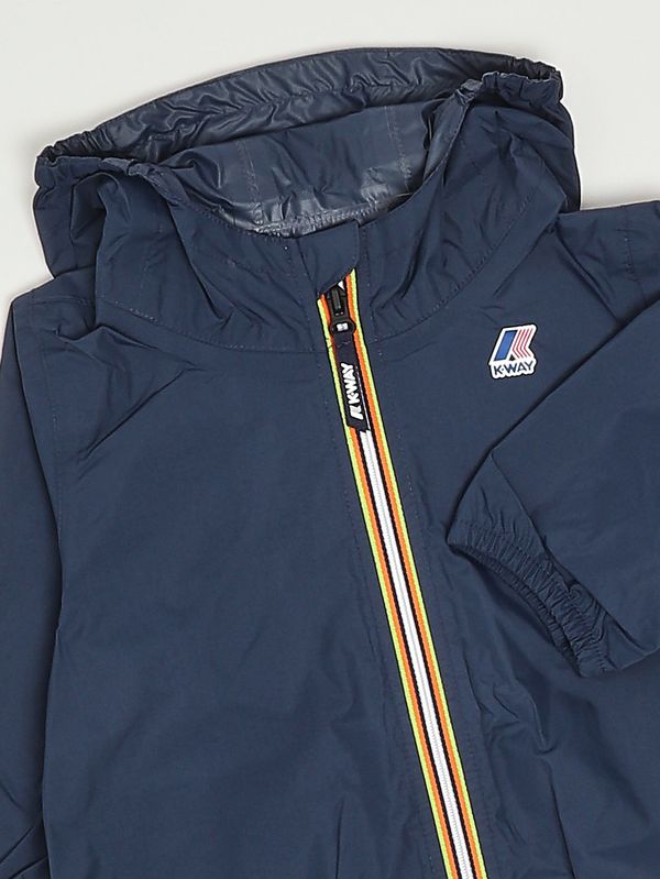 3. Newborn Le Vrai 4.0 Claudine jacket in nylon Blue K-Way k2137xw