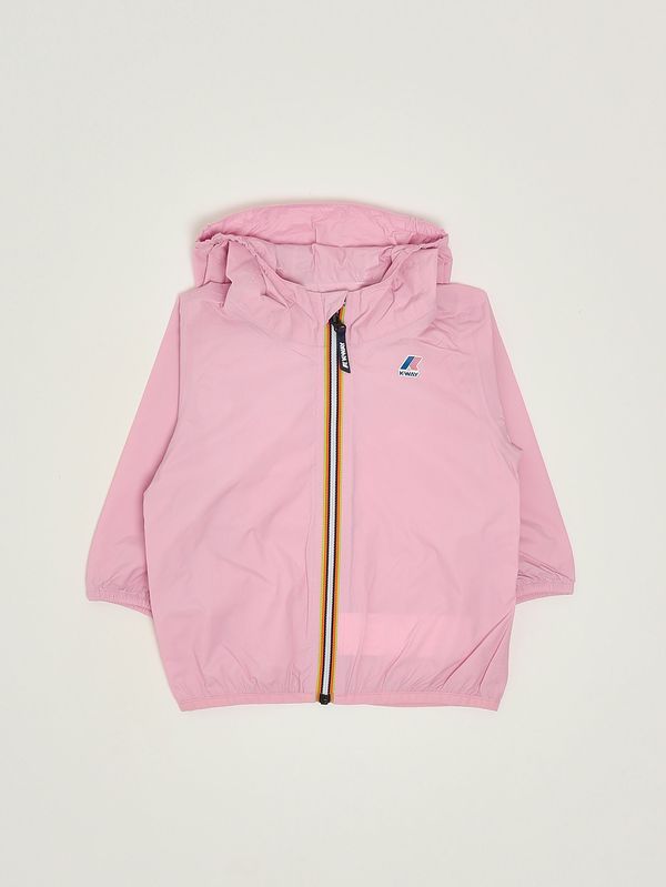 1. Newborn Le Vrai 4.0 Claudine jacket in nylon Pink K-Way k2137xw