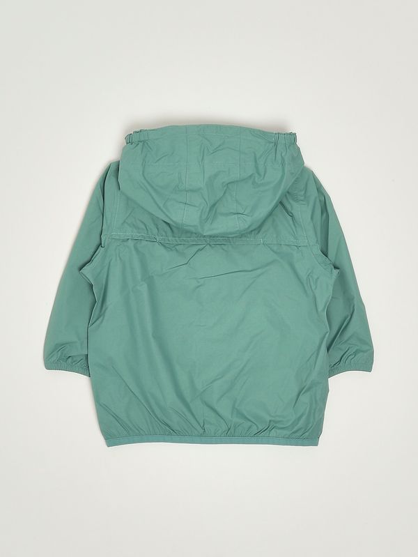 2. Newborn Le Vrai 4.0 Claudine jacket in nylon Green K-Way k2137xw