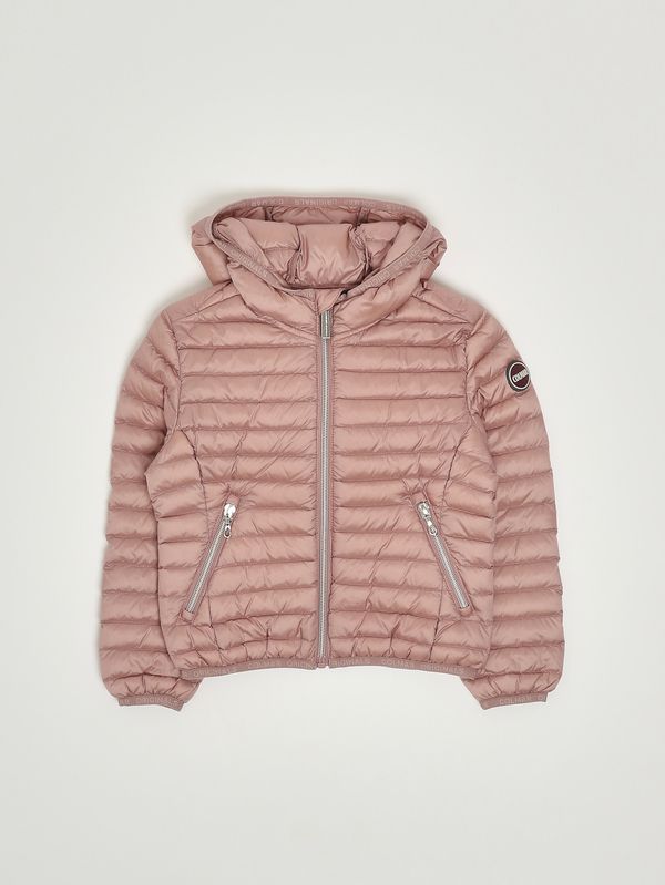 Doudoune fille en nylon Vieux rose Colmar
