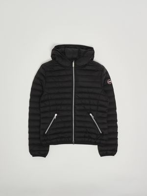 1. Piumino bambina in nylon Nero