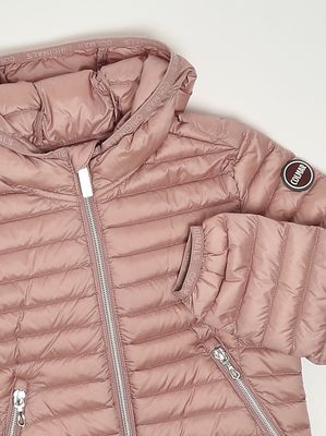 3. Piumino bambina in nylon Rosa Antico