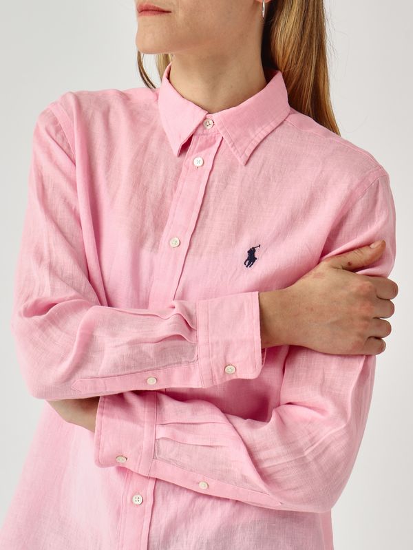 5. Women's classic-fit linen shirt Rosa Polo Ralph Lauren 211970730
