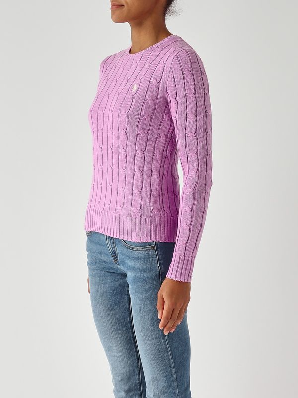 3. Damenpullover Julianna Slim Fit aus Better Cotton Lila Polo Ralph Lauren 211971869