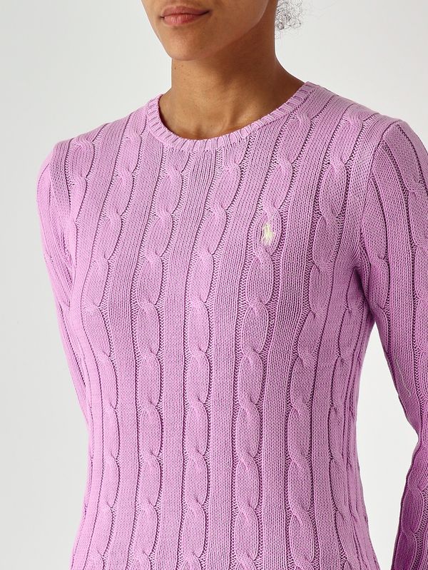 5. Damenpullover Julianna Slim Fit aus Better Cotton Lila Polo Ralph Lauren 211971869