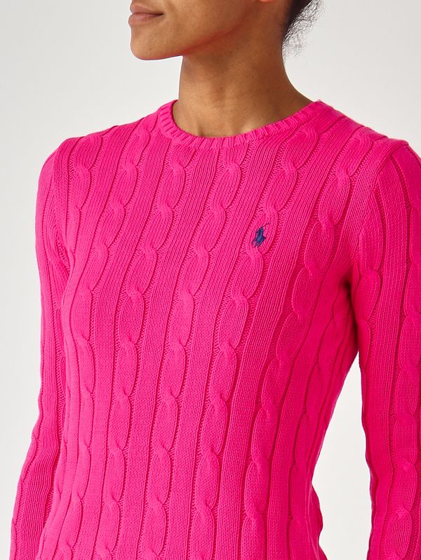 5. Damenpullover Julianna Slim Fit aus Better Cotton Magenta Polo Ralph Lauren 211971869