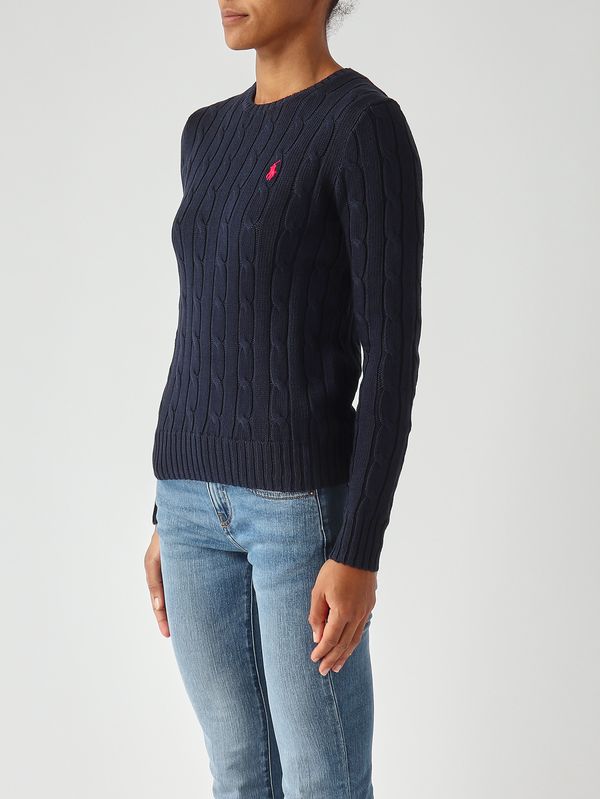 3. Damenpullover Julianna Slim Fit aus Better Cotton Marineblau Polo Ralph Lauren 211971869
