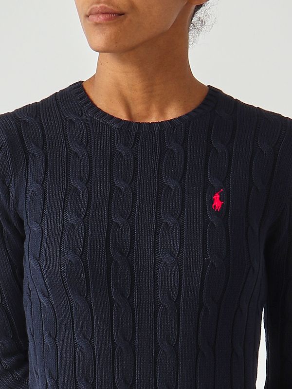 5. Damenpullover Julianna Slim Fit aus Better Cotton Marineblau Polo Ralph Lauren 211971869