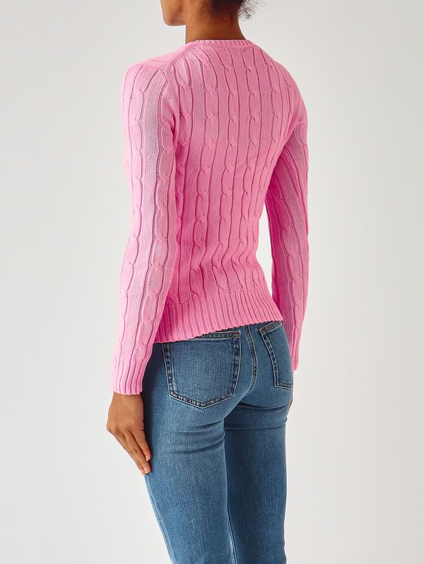 4. Pull femme Julianna coupe slim en Better Cotton Rose Polo Ralph Lauren 211971869