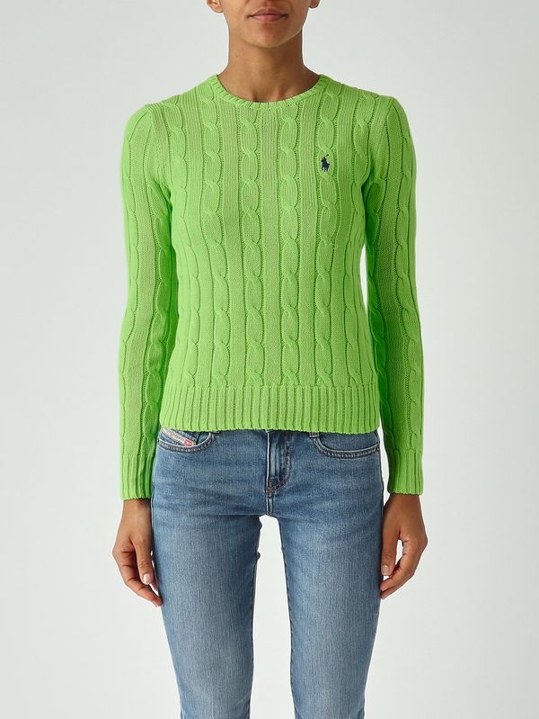 Camiseta de mujer Julianna slim fit de algodón Better Cotton Verde Manzana Polo Ralph Lauren