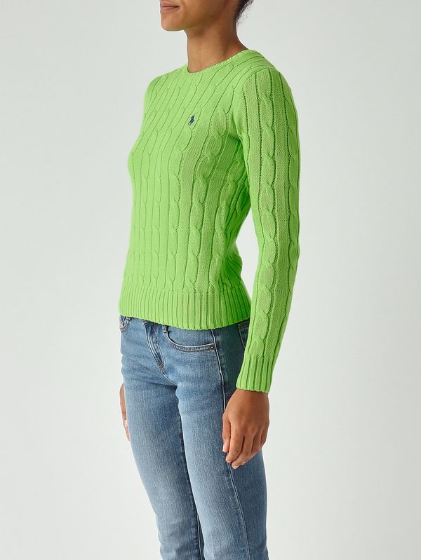 3. Camiseta de mujer Julianna slim fit de algodón Better Cotton Verde Manzana Polo Ralph Lauren 211971869