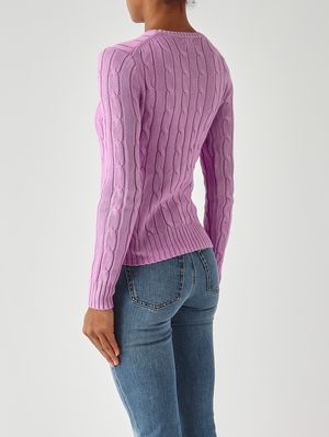 4. Damenpullover Julianna Slim Fit aus Better Cotton Lila