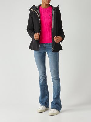 2. Damenpullover Julianna Slim Fit aus Better Cotton Magenta