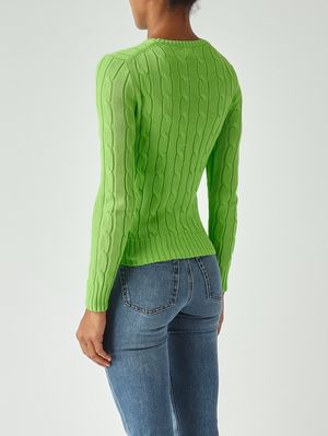 4. Camiseta de mujer Julianna slim fit de algodón Better Cotton Verde Manzana