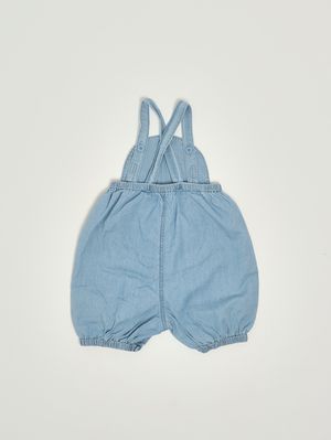 2. Newborn cotton romper Denim