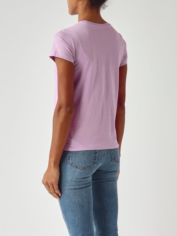 4. Women's slim-fit cotton jersey T-shirt Wisteria Polo Ralph Lauren 211b14605