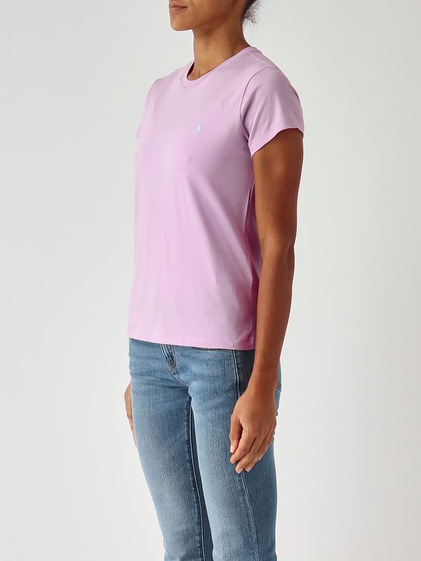 3. Women's slim-fit cotton jersey T-shirt Wisteria Polo Ralph Lauren 211b14605