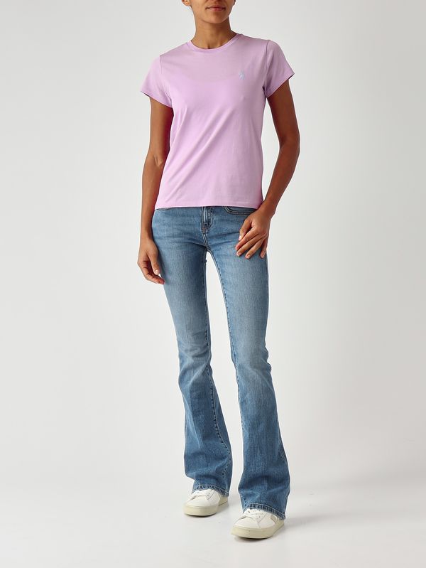 2. Women's slim-fit cotton jersey T-shirt Wisteria Polo Ralph Lauren 211b14605