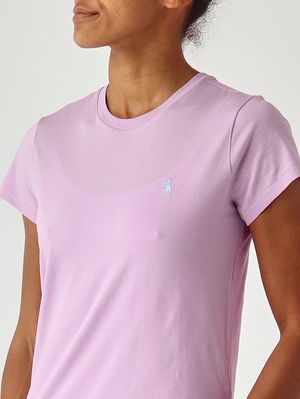 5. Women's slim-fit cotton jersey T-shirt Wisteria