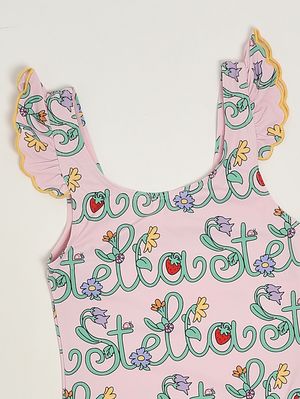 3. Mädchenkostüm aus Stretchmaterial Rosa