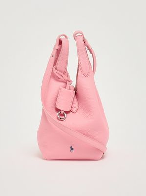 4. Bolso de mujer Play Small de cuero de plena flor Rosa