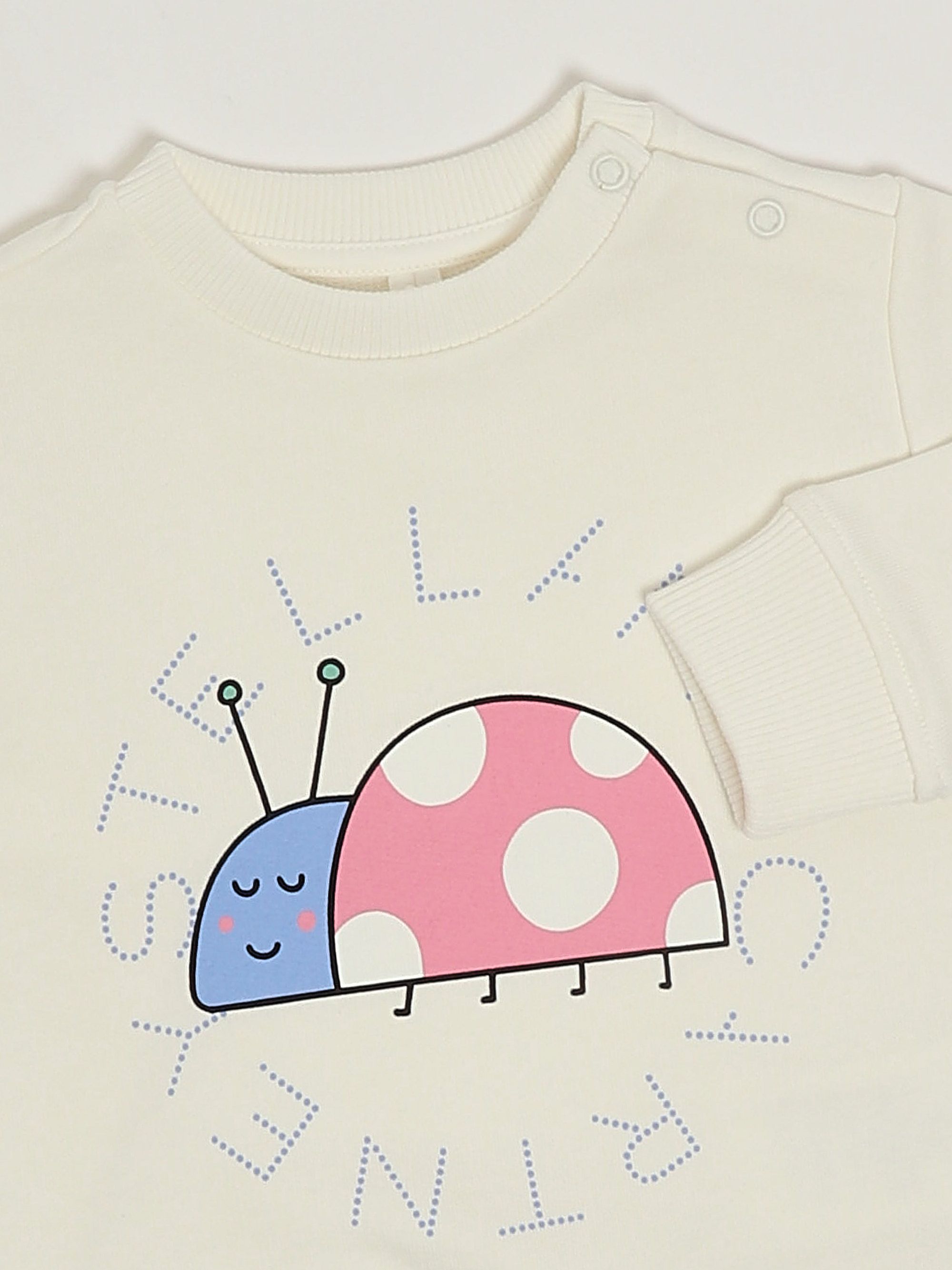 Pull en coton et laine en multicolore – Stella Mc Cartney Kids
