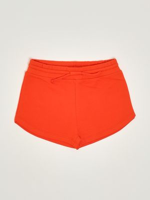 1. Shorts en coton pour fille Rouge
