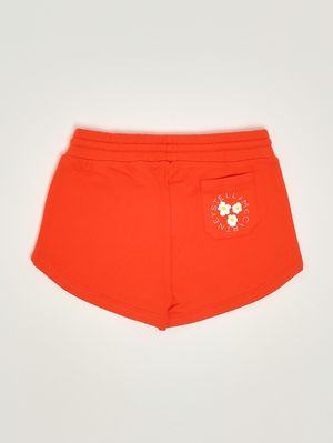2. Shorts en coton pour fille Rouge