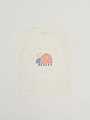 1. Camiseta para niña de algodón orgánico Blanco