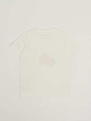 2. Camiseta para niña de algodón orgánico Blanco