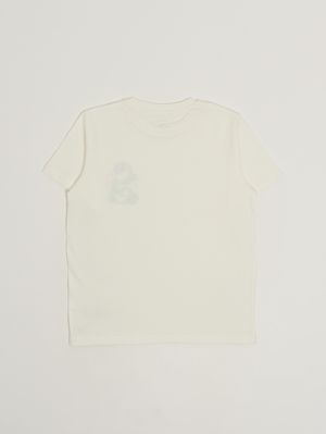 2. Mädchen-T-Shirt aus Bio-Baumwolle Weiß