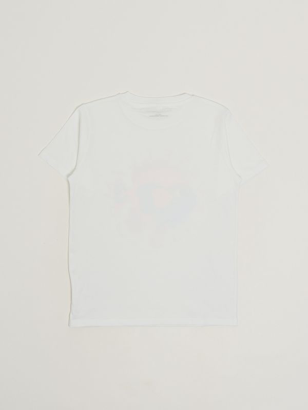 2. Girls' cotton T-shirt White Stella McCartney ty8a61z0434