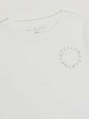 3. T-shirt en coton pour fille Blanc