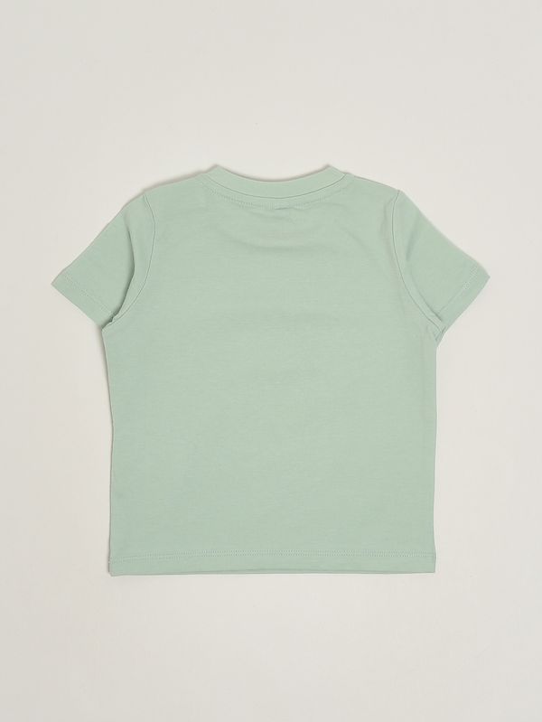 2. T-shirt en coton biologique pour bébé fille Vert d'eau Stella McCartney ty8031z0434