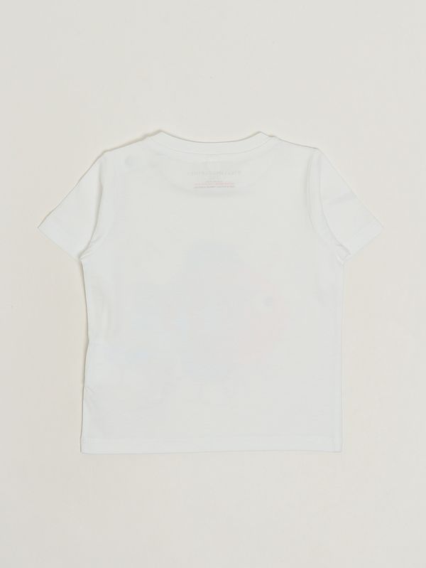 2. Camiseta de algodón para bebé Blanco Stella McCartney ty8061z0434