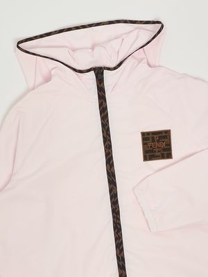3. Veste en nylon pour fille Rose
