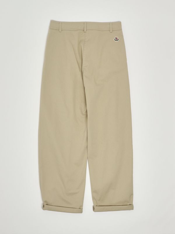 2. Mädchenhose aus Stretch-Baumwolle Beige Moncler l19542a00003598qh