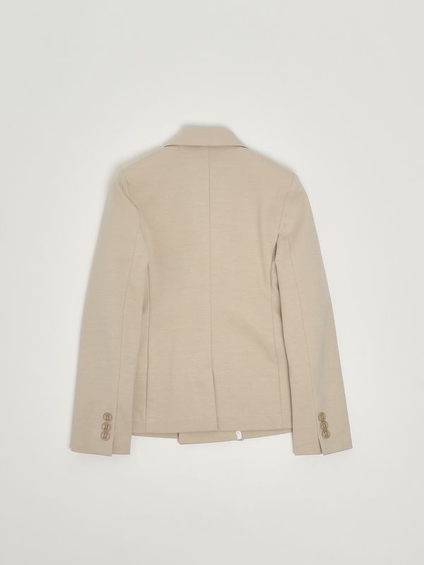 2. Blazer garçon en coton et nylon extensible Beige GCDS c1bjqa510t328