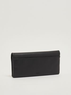 3. Bolso de mujer Click Soft Horizontal Classic de piel Negro
