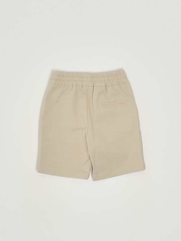 2. Boys' stretch cotton-blend shorts Beige GCDS c1bkql512t328