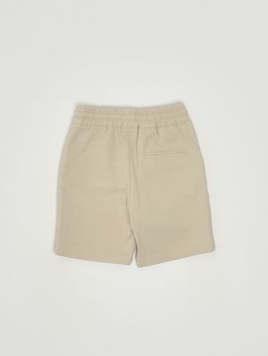 2. Boys' stretch cotton-blend shorts Beige