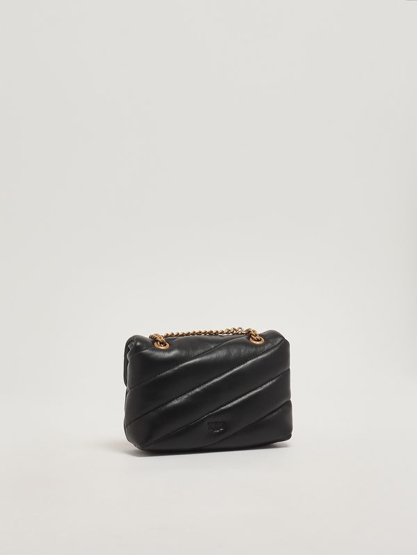 3. Women's Love Puff Baby CL leather bag Black Pinko 100040a0f2