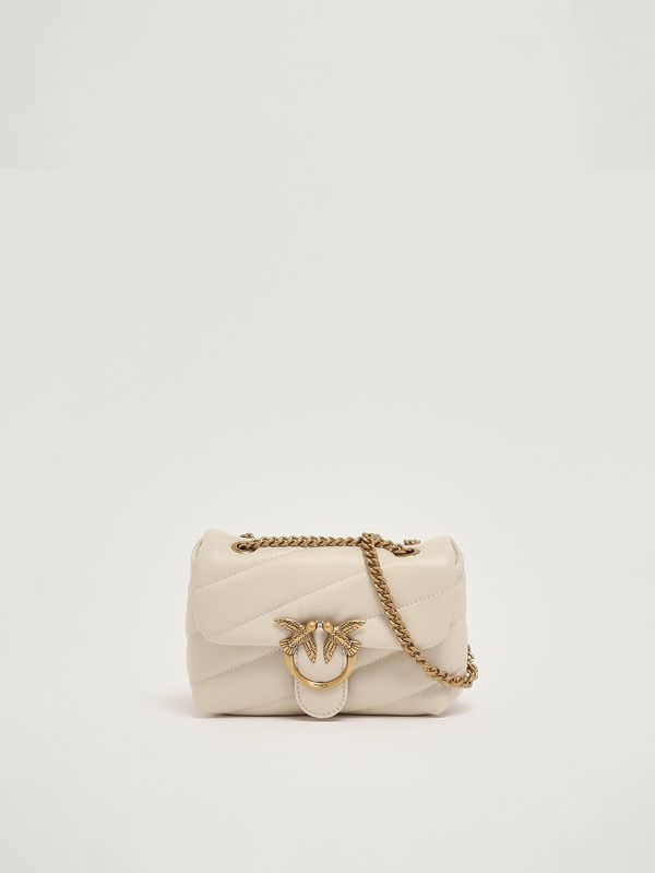 4. Women's Love Puff Baby CL leather bag White Pinko 100040a0f2