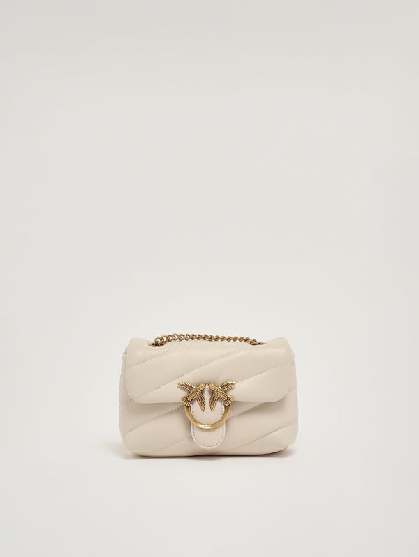 1. Women's Love Puff Baby CL leather bag White Pinko 100040a0f2