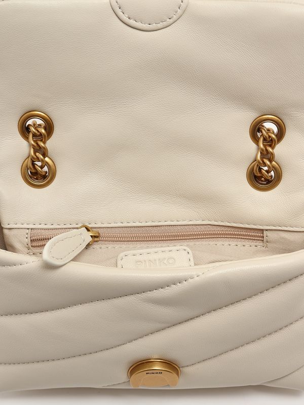 5. Women's Love Puff Baby CL leather bag White Pinko 100040a0f2