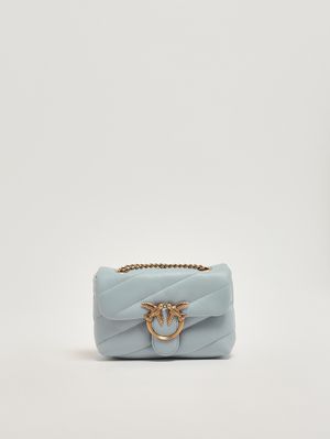 1. Women's Love Puff Baby CL leather bag Light Blue