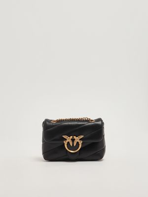 1. Women's Love Puff Baby CL leather bag Black