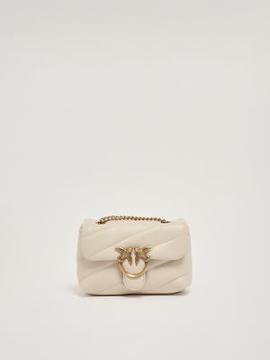 1. Women's Love Puff Baby CL leather bag White