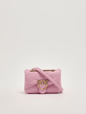 4. Bolso de mujer LOVE PUFF BABY de piel Rosa claro