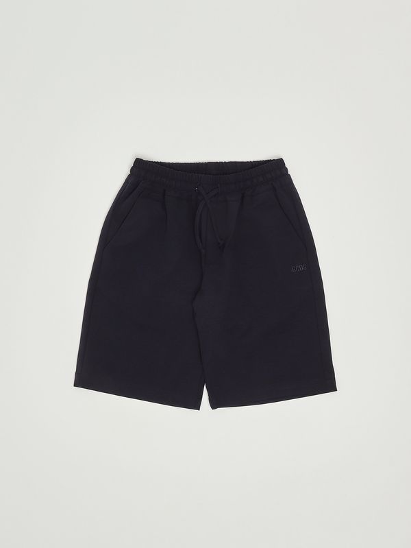 Pantaloncino bambino in misto cotone stretch Blu GCDS